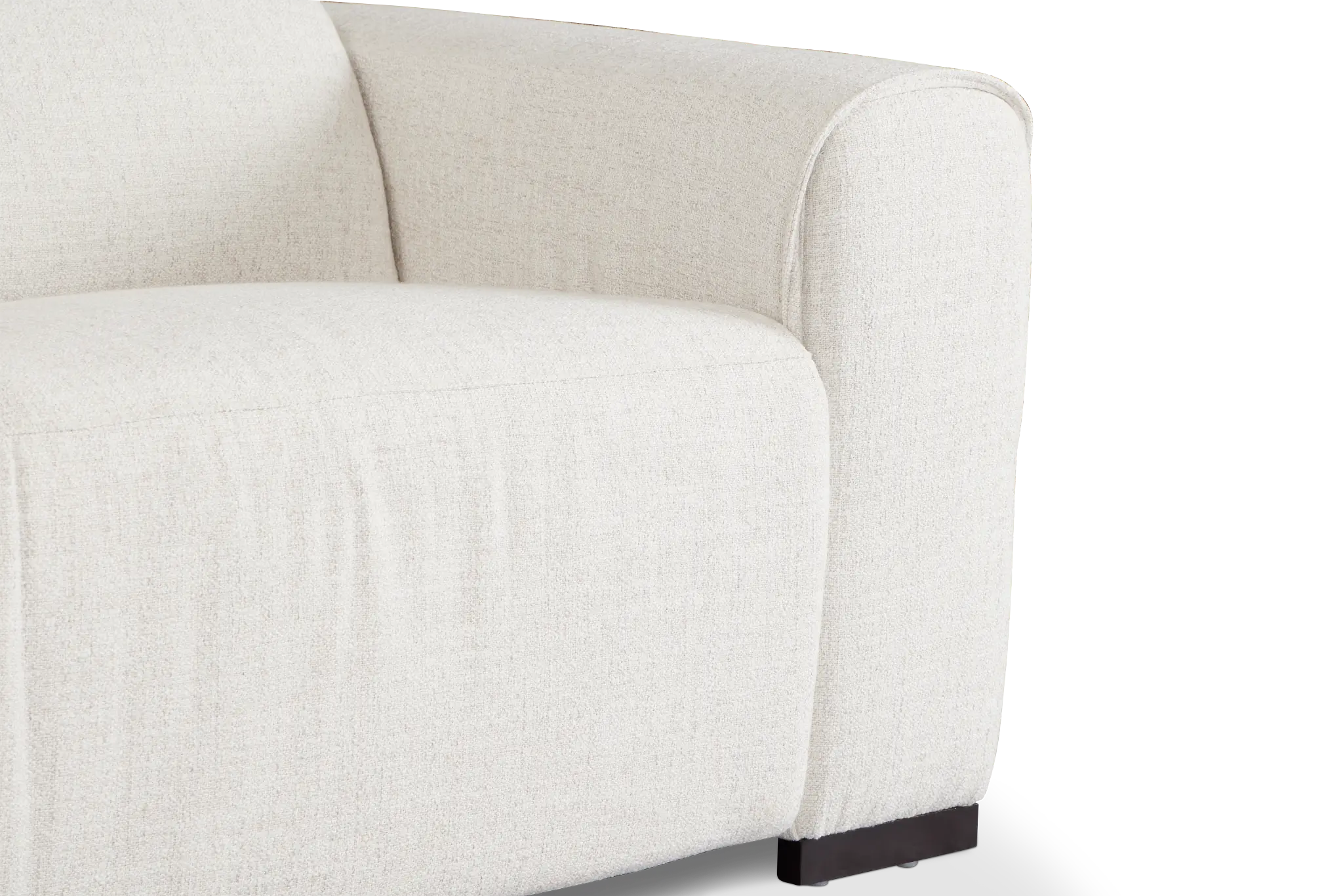 Ellis Light Beige Fabric Medium Dual Power 2-arm Reclining Sectional